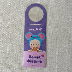Sonny Angel "Do not disturb/Please knock" door hanger Mouse and Rabbit